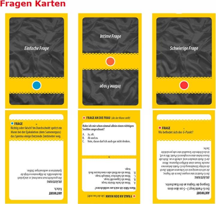 Image du produit tease & please Jeu de l'amour véritable (Jeu de cartes, Divers, Allemand)