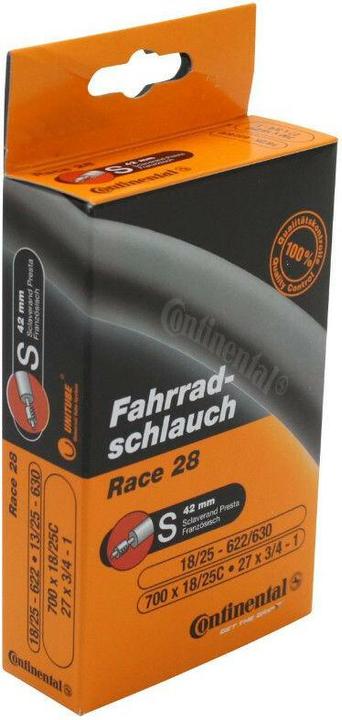 Actual product image Continental Race Standard (Presta (SV), 28", 42 mm)