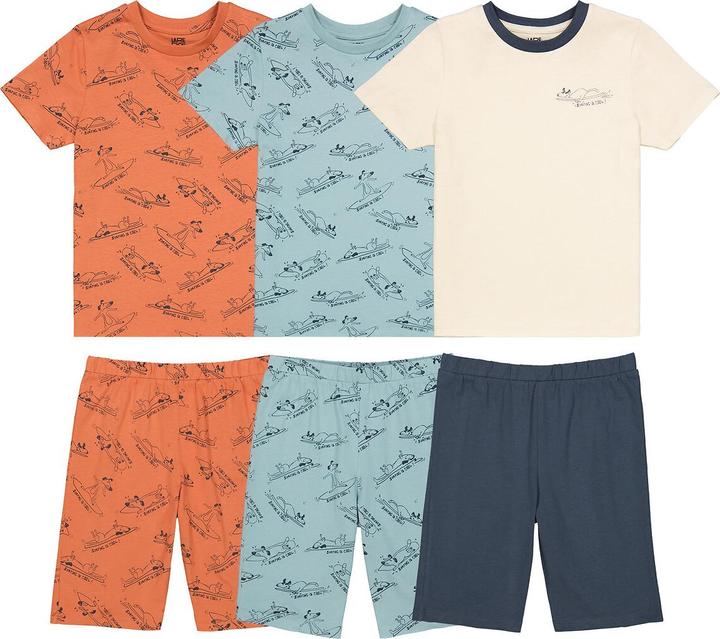 La Redoute Collections 3er-Pack Kurzpyjamas (102)