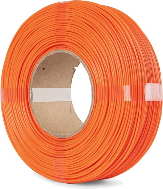 Actual product image The Filament ReFill PETG 1.75mm MACHINERY ORANGE 1kg (PETG, 1.75 mm, 1000 g, Orange)