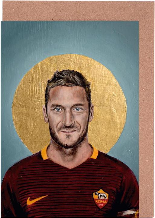 Produktbild Juniqe Football Icon - Francesco Totti - Sportler & Sportlerinnen (10 Stk.)