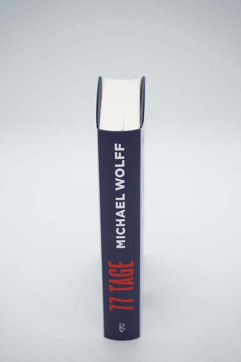 Actual product image 77 Tage (German, Michael Wolff, 2021)