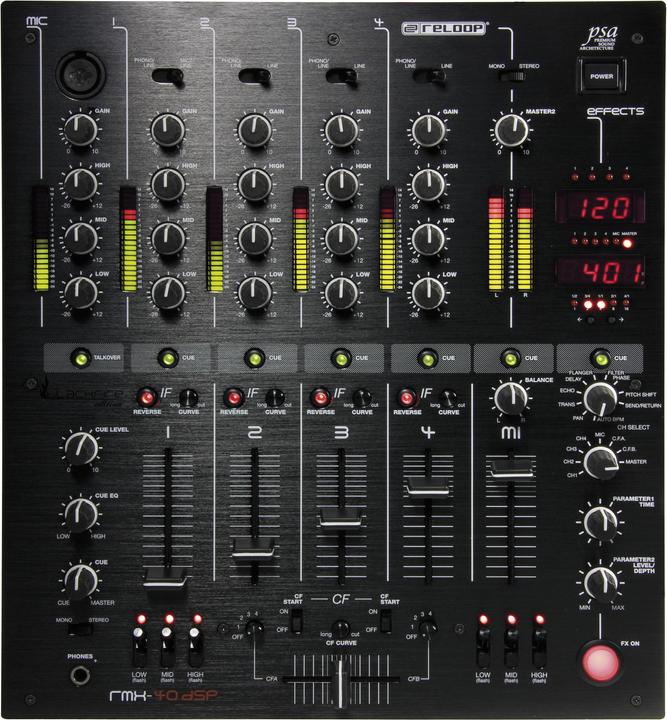 Produktbild reloop RMX-40 DSP Blackfire Edition (Clubmixer)