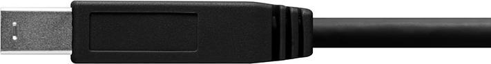 Image du produit Tether Tools TetherPro USB 3.0 Kabel USB-C / B 4.6 m, Schwarz (4.60 m, USB 3.2 Gen 1)