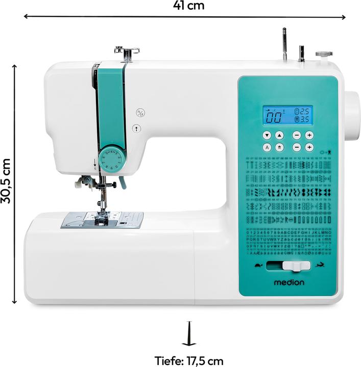Actual product image Medion LIFE® Digital sewing machine SD36 (MD11881)