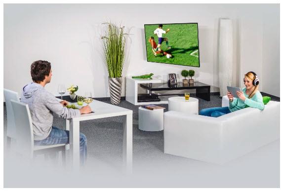Actual product image Hama TV wall bracket (Wall, 48", 25 kg)