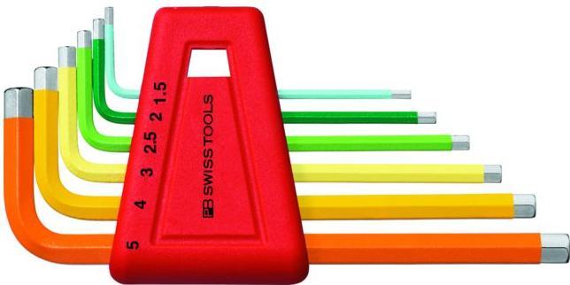 PB Swiss Tools Innensechskantschlüsselsatz PB210H-5 RB