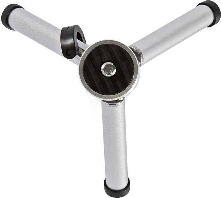 Actual product image Nedis Mini Tripod Pan and Tilt Max. 0.8 kg 13.4 cm Black/Silver 11.0 cm Silver, TPOD (Metal)