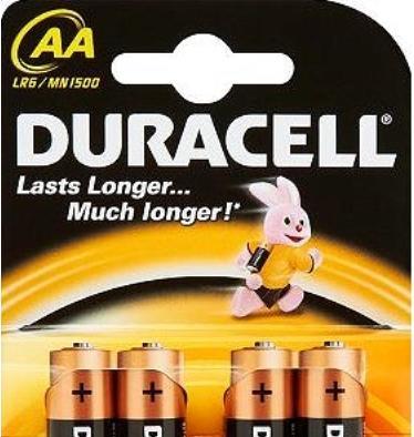 Actual product image Duracell Plus (4 pcs., AA, 2600 mAh)