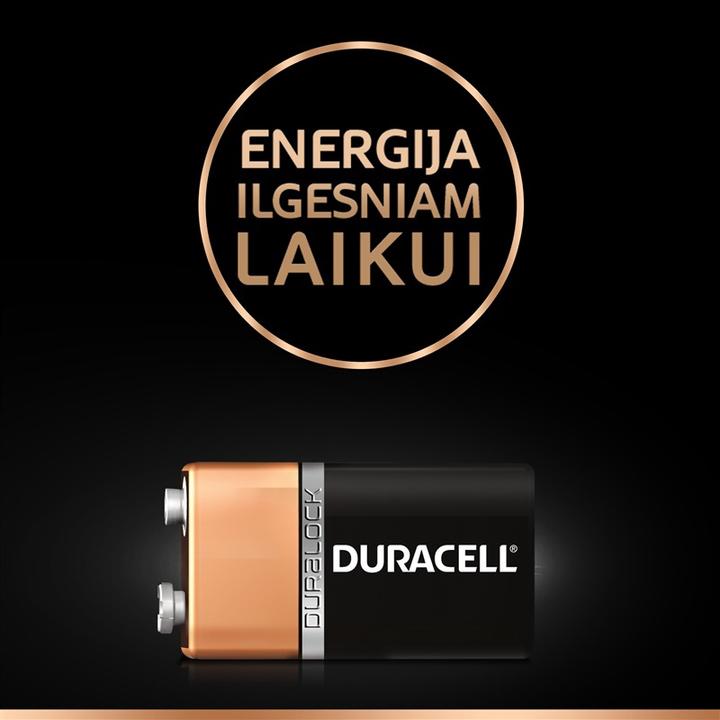 Actual product image Duracell 6LR61 (1 pcs., 9V Block)