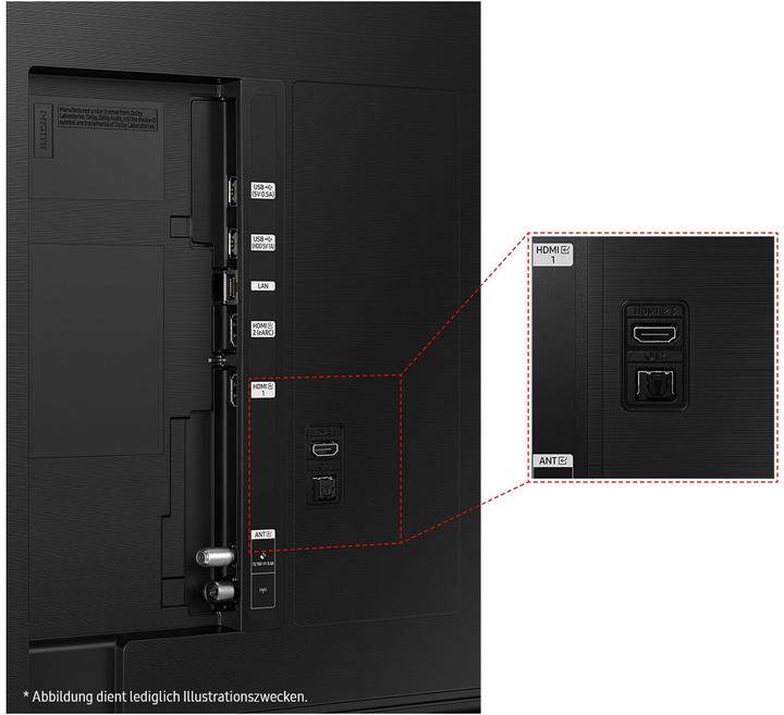 Produktbild Samsung GU43CU8079U (43", LED, 4K)