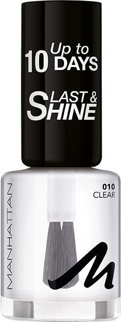 Actual product image Manhattan Cosmetics Last & Shine Nail Polish No 10 (010, Colour paint)