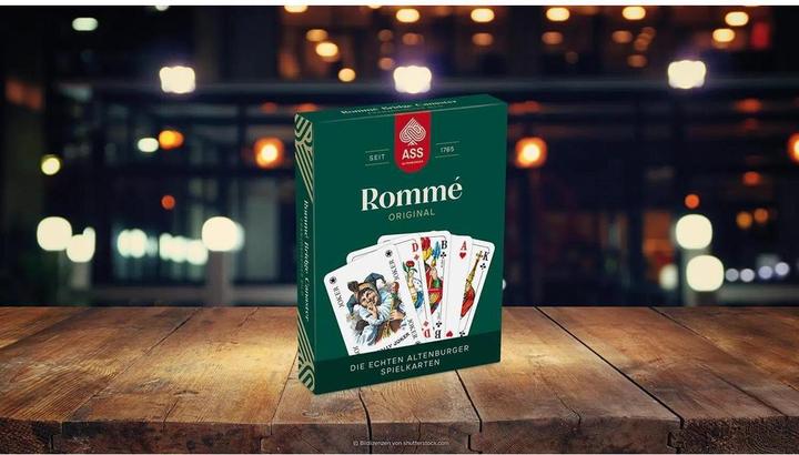 Actual product image Cartamundi Romme/Canasta/Bridge 2x55 cards in card box (German)