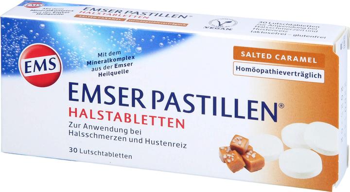 Actual product image Sidroga Emser Pastilles Salted Car (30 Piece)