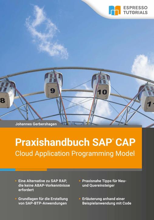 Actual product image Espresso Tutorials Praxishandbuch SAP CAP - Cloud Application Programming Model (German, Johannes Gerbershagen, 2023)