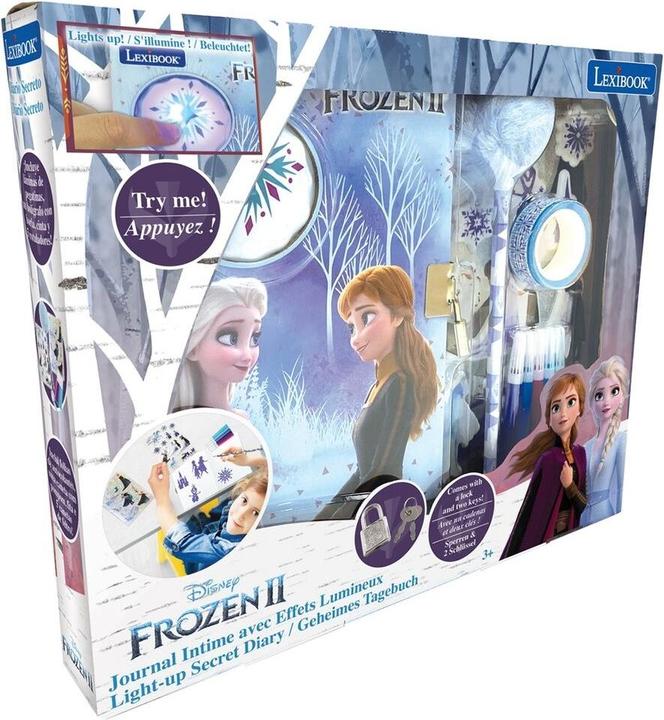 Actual product image Lexibook Disney Frozen - Electronic Secret Diary (SD30FZ)