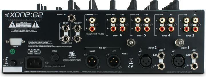 Produktbild Allen & Heath Xone:62 (Clubmixer)