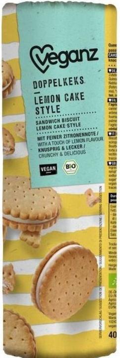 Immagine prodotto Veganz Doppio biscotto al limone stile torta biologica (1 pz., 330 g)