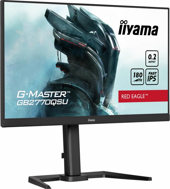 Actual product image iiyama 27IN G-MASTER RED EAGLE FAST IPS 2560X1440 180HZ AND 0.2MS MP (2560 x 1440 pixels, 27")