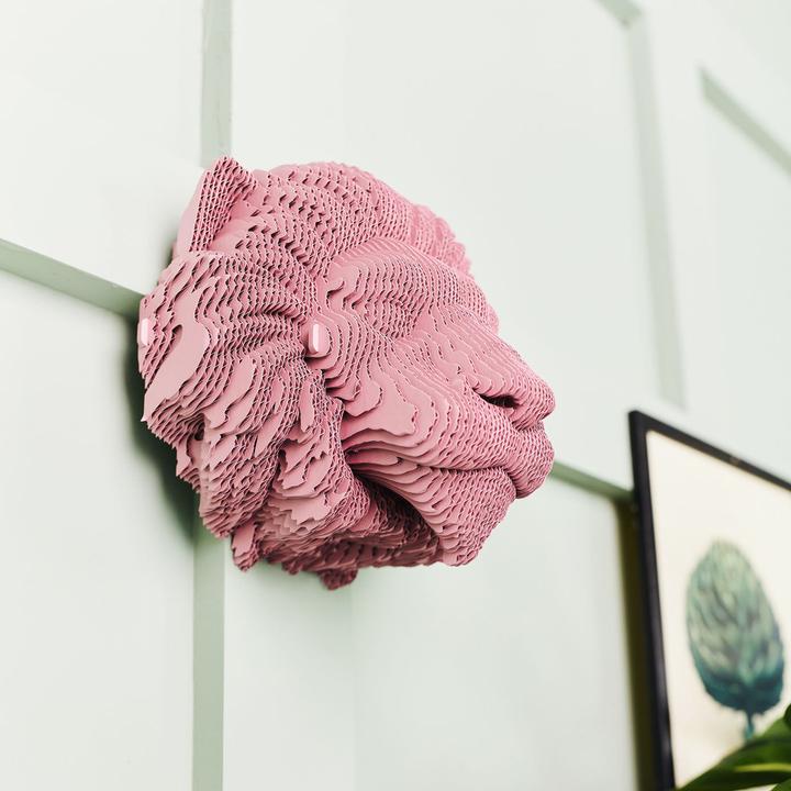 Produktbild Cartonic Löwe - 3D Modell aus Karton