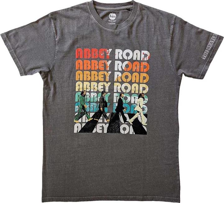 The Beatles Abbey Stacked Sleeve Print