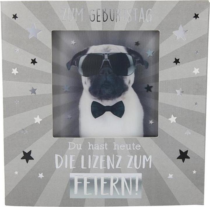 Depesche Musikkarte mit Licht Du hast heute die Lizenz zum Feiern (1 Stk.)