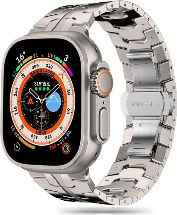 Produktbild Tech-Protect Stainless Line bracelet for Apple Watch 4 / 5 / 6 / 7 / 8 / 9 / SE / Ultra 1 / 2 (42/44 (1 m)