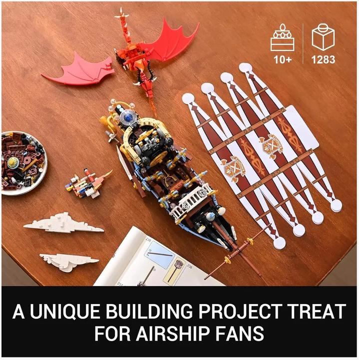 Actual product image Jie Star Steampunk Airship