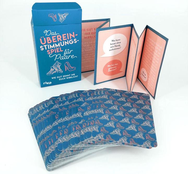 Actual product image Das Übereinstimmungsspiel für Paare (German, Riva Publishing House, 2021)