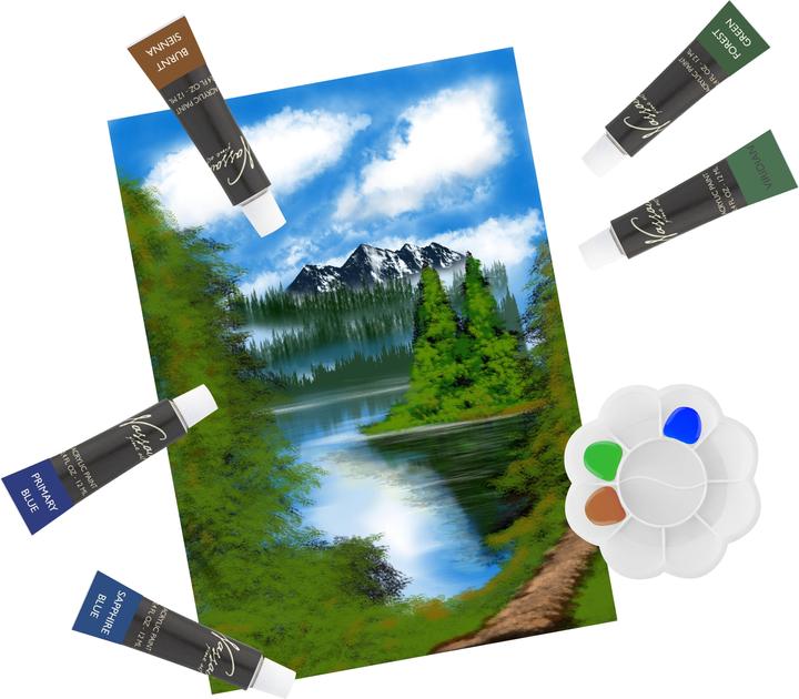 Produktbild Art Sensations Nassau Acrylfarben-Set, 30x12ml (Mehrfarbig, 360 ml)