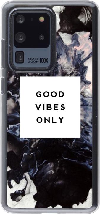 Produktbild PhoneLook Hülle transparent Marble Good Vibes Only (Samsung Galaxy S20 Ultra)