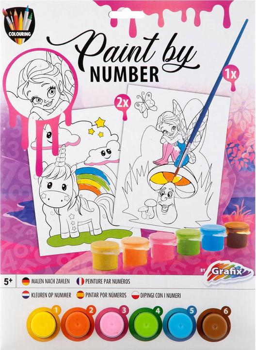 Image du produit Grafix Peinture par numéros - Animaux