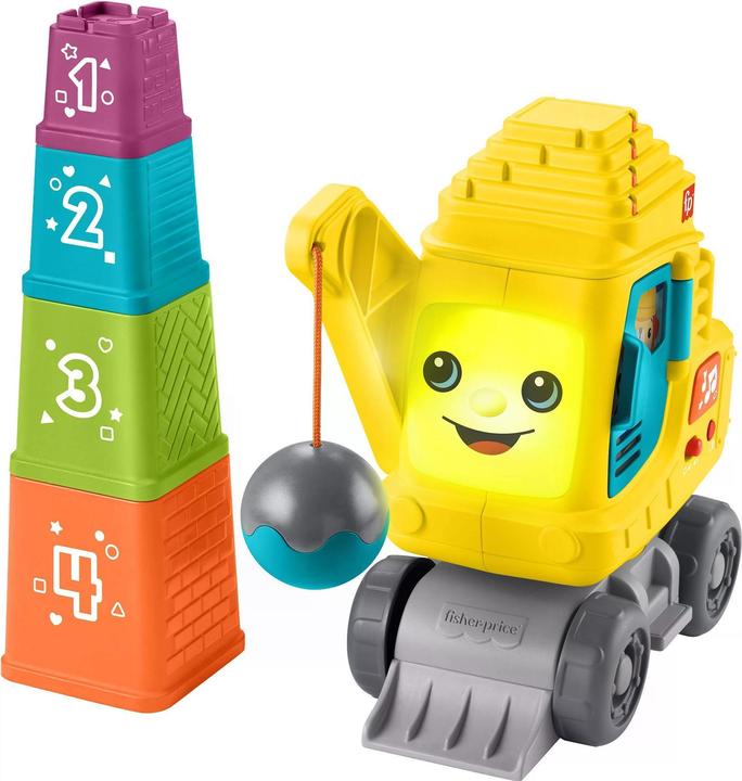 Produktbild Fisher-Price Count & Stack Crane- (D, F, I, E)