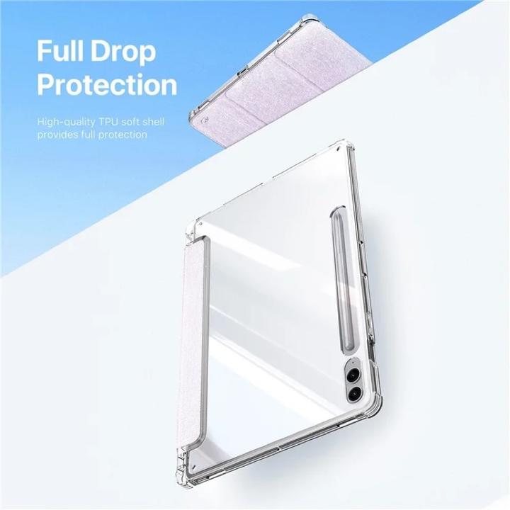 Actual product image Dux Ducis Unid Series Leather Bookcover Cover (Galaxy Tab S9 FE+, Galaxy Tab S10+, Galaxy Tab S9+)