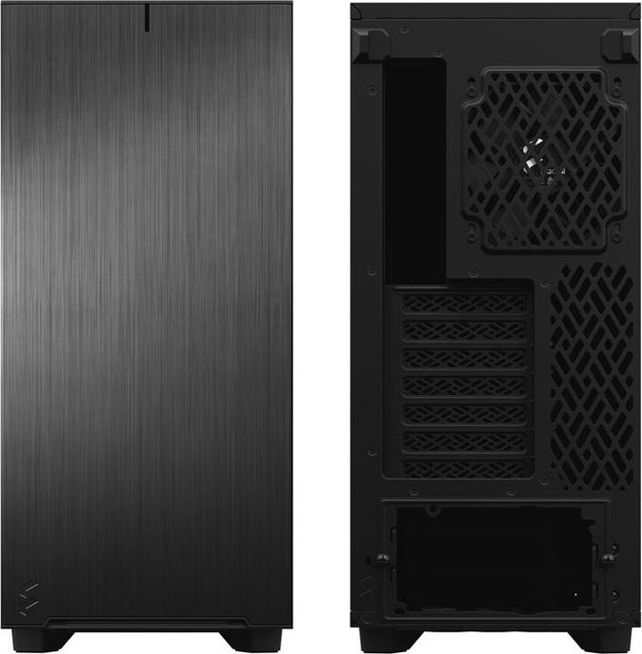 Actual product image Fractal Define 7 Compact Black TG Dark (ATX, mATX, Mini-ITX)