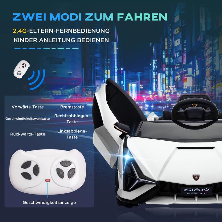 Actual product image Homcom Children's electric car with remote control (12 V)