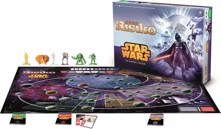Actual product image Hasbro Star Wars board game Risk (German)