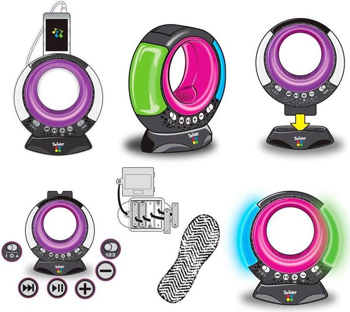 Image du produit Hasbro Twister Dance Rave (Français)