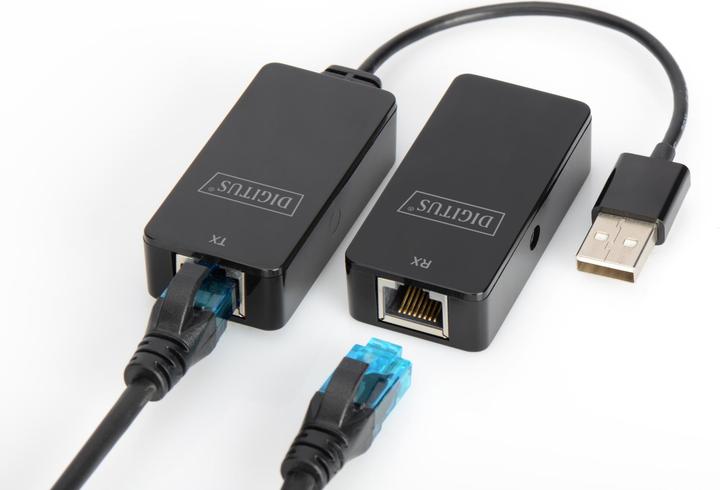 Image du produit Digitus Rallonge USB (S/FTP, CAT6, 50 m)