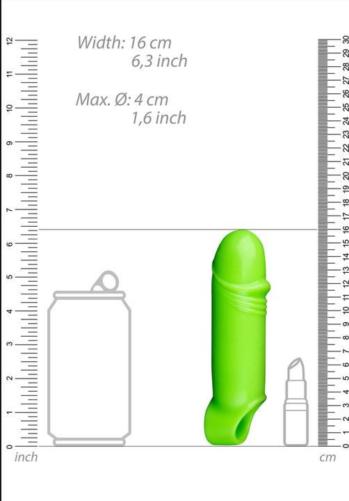 Immagine prodotto Ouch! Smooth Thick Stretchy Penis Sleeve - GitD