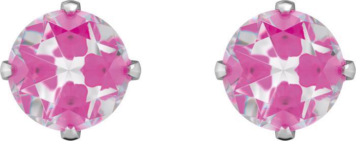Studex Sensitive Ohrstecker Tiffany Zirconia Neon Hot Pink (Edelstahl)