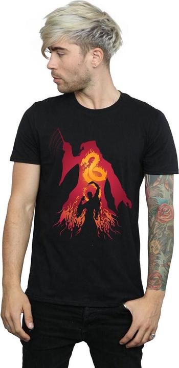 Actual product image Mens Dumbledore Silhouette T-Shirt (S)