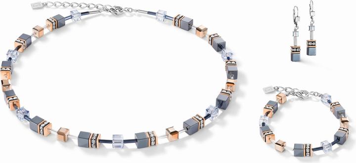 Immagine prodotto Coeur de Lion Collana GeoCube (Acciaio inossidabile, 41,5 cm)