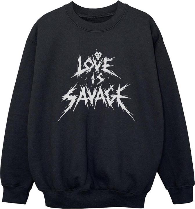 Disney Villains Love Is Savage Sweatshirt Jungen