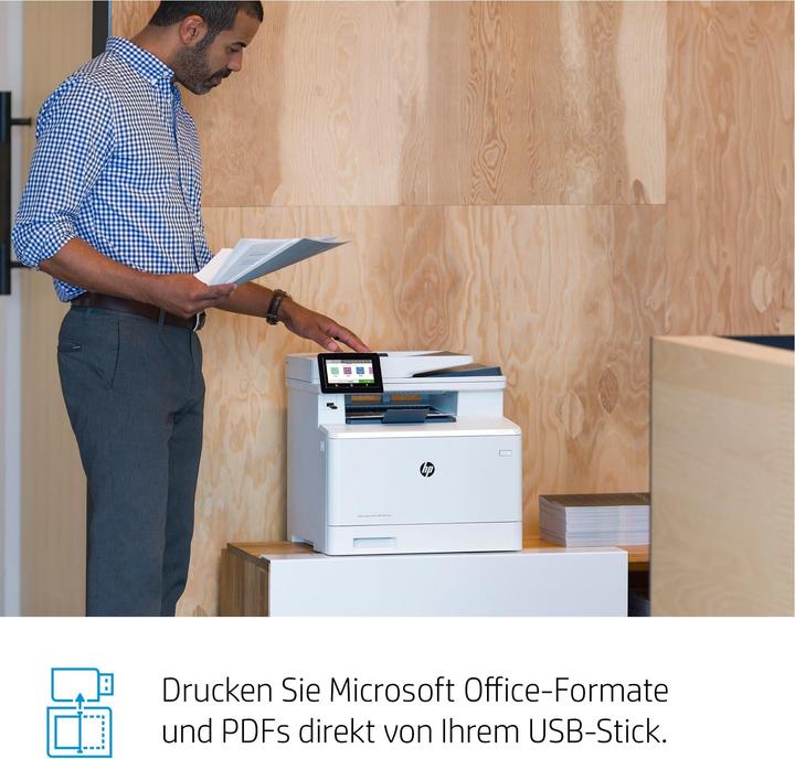Produktbild HP M479dw Color LaserJet Pro (Laser, Farbe)
