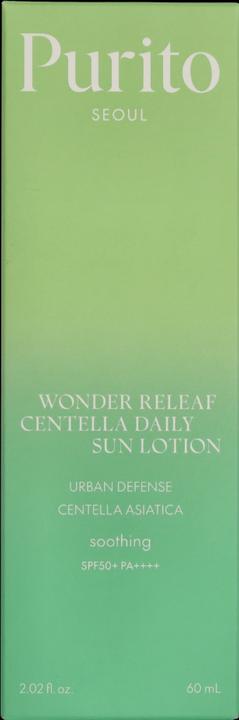 Image du produit Purito SEOUL - Wonder Releaf Centella Lotion solaire quotidienne (Lotion solaire, SPF 50+, 60 ml)