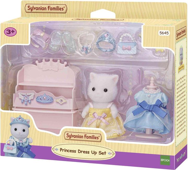 Actual product image Sylvanian Families SYL princesses dressing set with figure