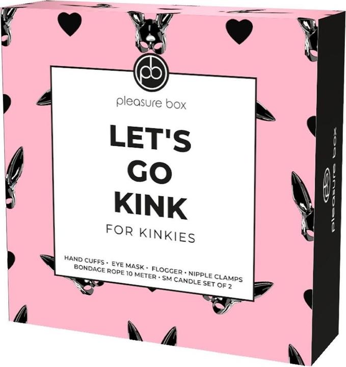 Productafbeelding Dreamtoys pleasure box laten we gaan kink voor kinkies
