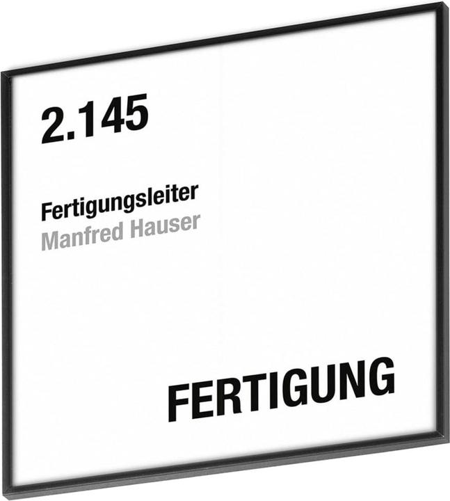 Produktbild Moedel MADRID Black Line™ Türschild