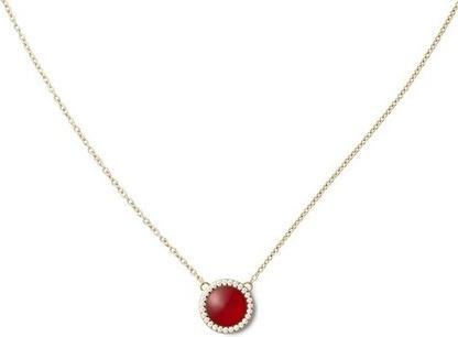 Image du produit Daniel Wellington Beautiful Gold-Plated Necklace With Agate And Crystals Audrey Dw00401440